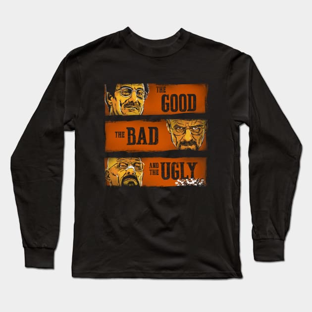 The Good, the Breaking Bad and the Ugly Long Sleeve T-Shirt by stephencase